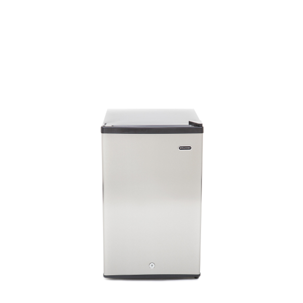 Small deep online freezer with lock